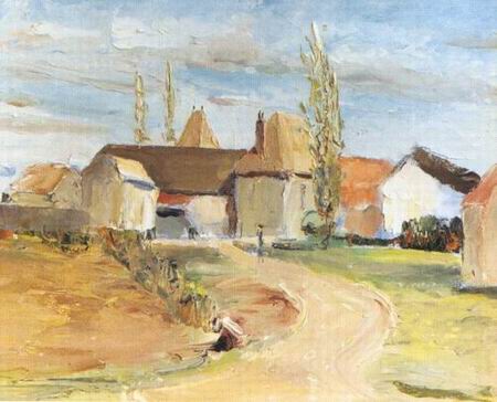 French Countryside oil painting